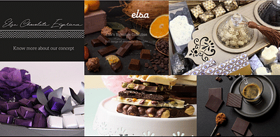 Elsa Chocolatier Website Development - E-commerce