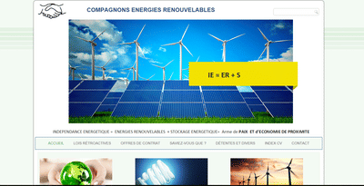 Création du site Compagnons-ER - Website Creatie