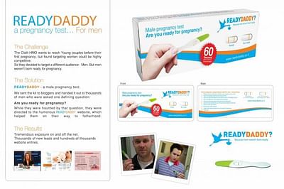 READYDADDY - A PREGNANCY TEST FOR MEN - Advertising