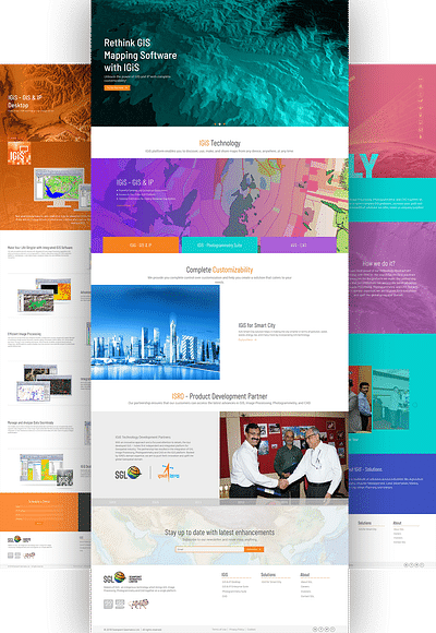 Website Design For Scanpoint Geomatics Ltd - Ergonomie (UX / UI)