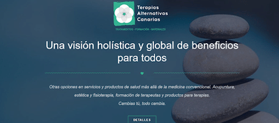 Diseño y desarrollo web. Logotipo. TERAPIAS - Website Creation