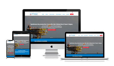 Création du site internet AI Group - Application mobile