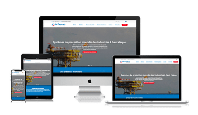 Création du site internet AI Group - Mobile App