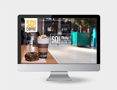 Site internet So Coffee