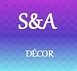 S&A Decor logo