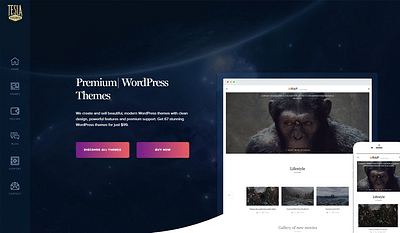 Teslathemes.com - Premium WordPress Theme Club - Website Creation