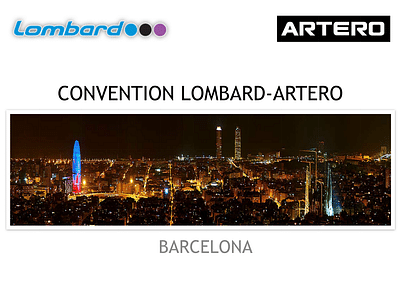 CONVENTION LOMBARD-ARTERO (SUECIA) - Eventos