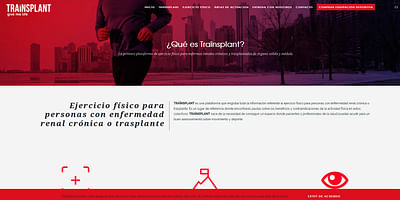 Mantenimiento de marketing en "Traïnsplant" - Image de marque & branding