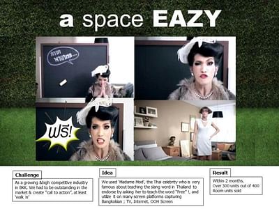 ASPACE EAZY - Publicidad