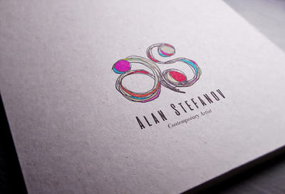 Desarrollo de Identidad Corporativa Alan Stefanov - Diseño Gráfico