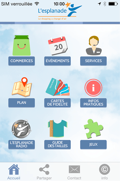 L'Esplanade - Mobile App