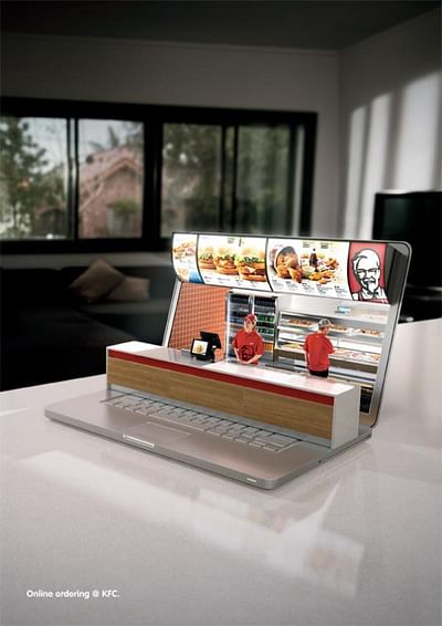 KFC Online Ordering - Publicité