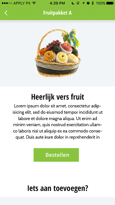 Fruitbezorgd: maatwerk Magento webshop en app - E-commerce