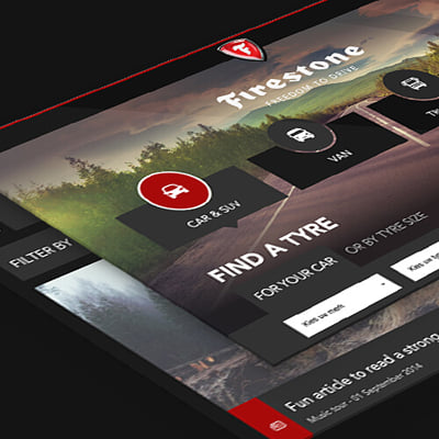Firestone - Webseitengestaltung