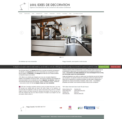 création de site web pour profession libérale - Website Creatie