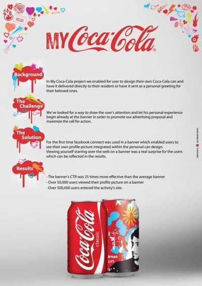 MY COCA-COLA - Advertising