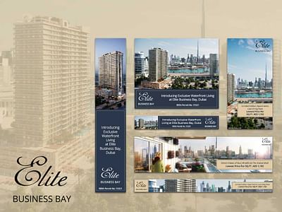 Marketing & Creatives for Elite Business Bay - Image de marque & branding