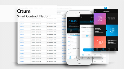 QTUM - Open-Source Smart Contracts Platform - Webanwendung