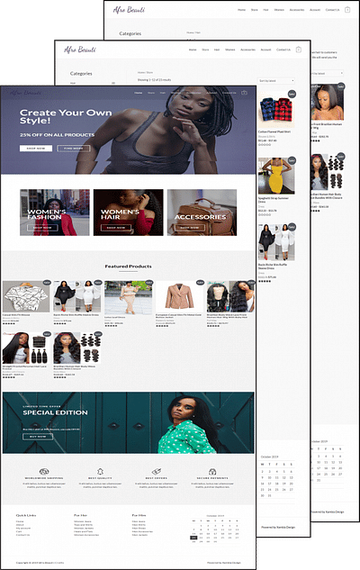 E-commerce web design - Branding & Positioning