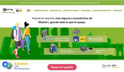 Locker in the City - Usabilidad (UX/UI)