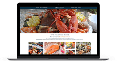 Poisson livreur - Création de site internet