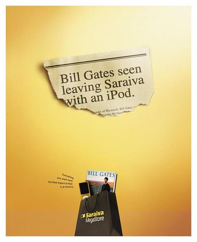 BILL GATES - Publicité