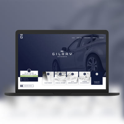 Gilray carrosserie - koetswerkherstellingen - Création de site internet
