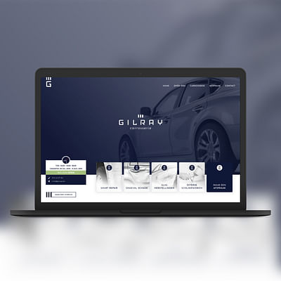 Gilray carrosserie - koetswerkherstellingen - Website Creation