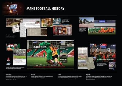 MAKE FOOTBALL HISTORY - Werbung