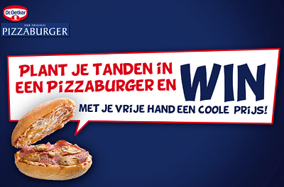 Dr. Oetker pizzaburger - Publicité