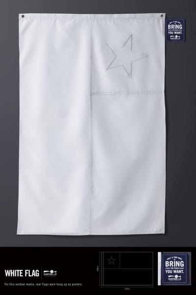 WHITE FLAG CHILE - Reclame