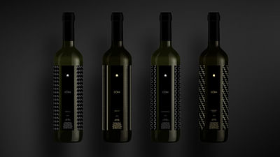 DȎBA wine series - Brand identity and label design - Markenbildung & Positionierung