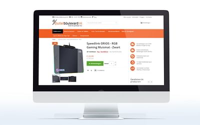 Outlet Boulevard Magento 2 e-commerce webshop - Web Applicatie
