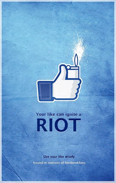 Riot - Publicité