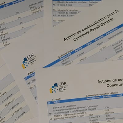 CDR Construction - Eventos