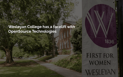 Wesleyan College Web Design & Development - Application web
