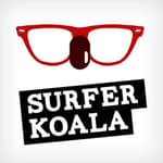 Surfer Koala logo