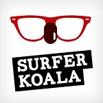 Surfer Koala logo