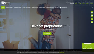 Central du crédit Hypothécaire - E-commerce