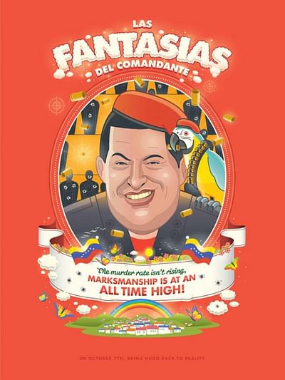 Las Fantasias?as del Comandante Poster Series - Werbung