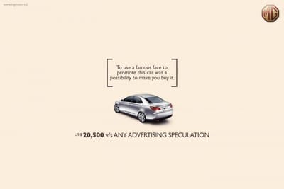 Famous face - Publicité