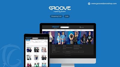 E-Commerce - Groove Online Shopping Portal - Application web