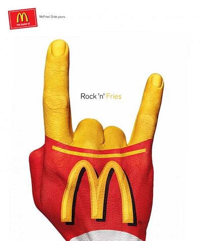 Rock 'n' Fries - Werbung