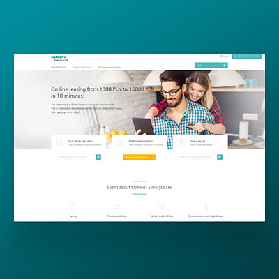 Siemens SimplyLease - Aplicación Web