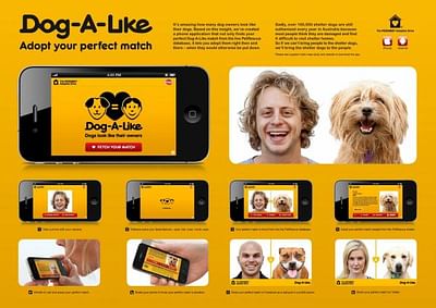 DOG-A-LIKE APP - Publicité