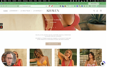Études de cas vidéo : Compte Khaven Swim. - Online Advertising