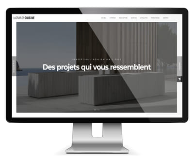 Site vitrine La Grande Cuisine - Création de site internet