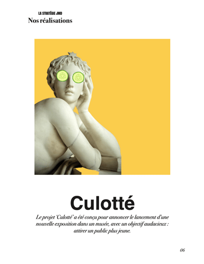 Culotté - Marketing