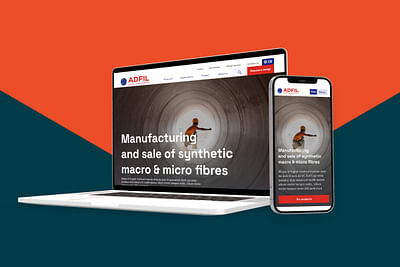 New Website for Adfil - Stratégie digitale