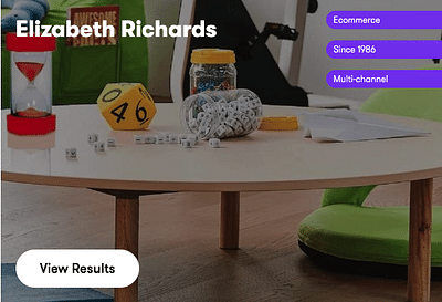 Elizabeth Richards - achieving record online sales - Marketing